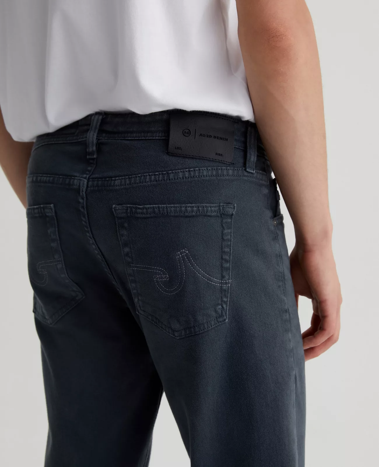 AG Men's Tellis Slim Fit Jeans - Melange Smoke