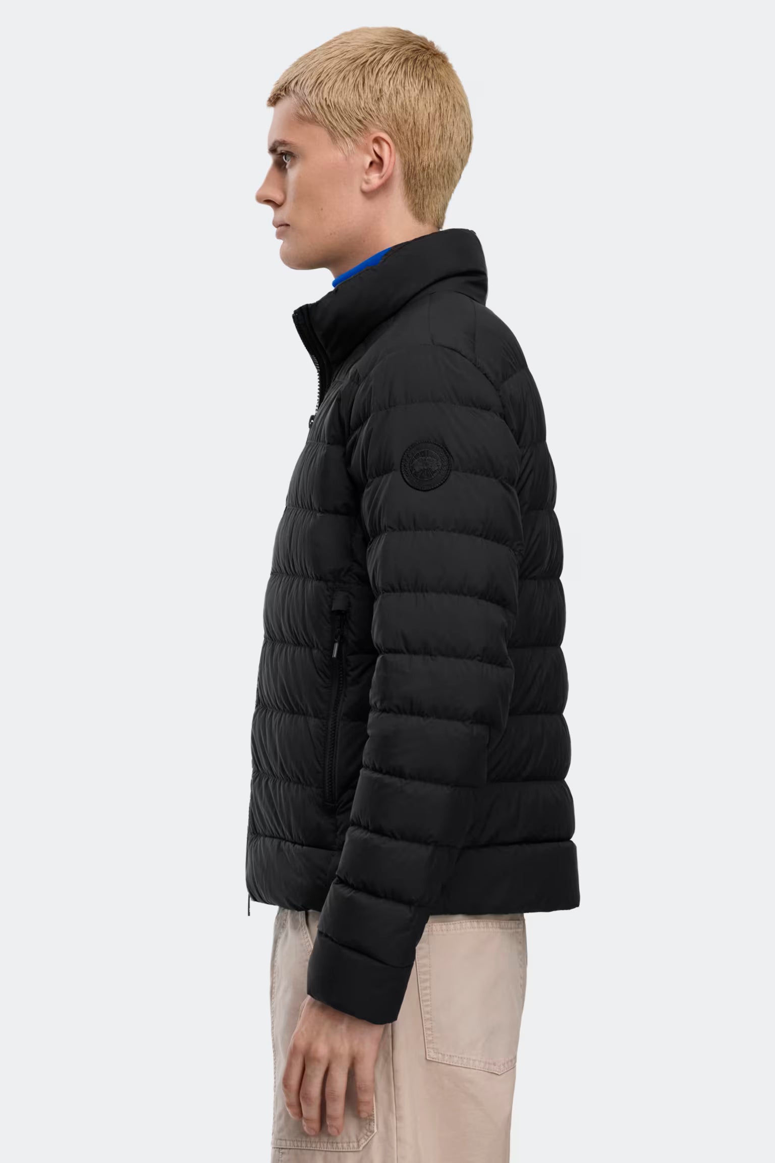 Canada Goose Men's Crofton Jacket EnduraLuxe Black Label- Black