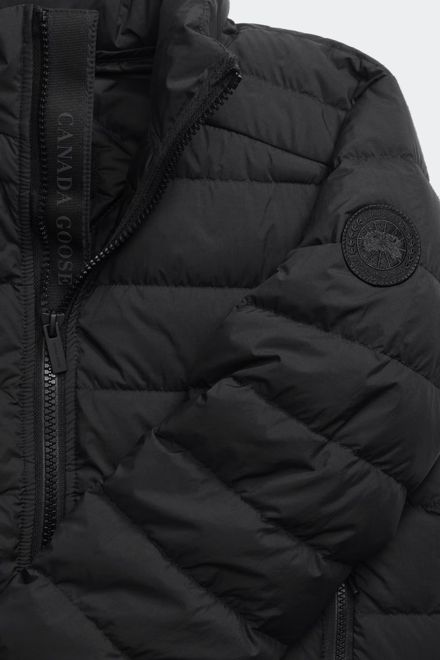 Canada Goose Men's Crofton Jacket EnduraLuxe Black Label- Black