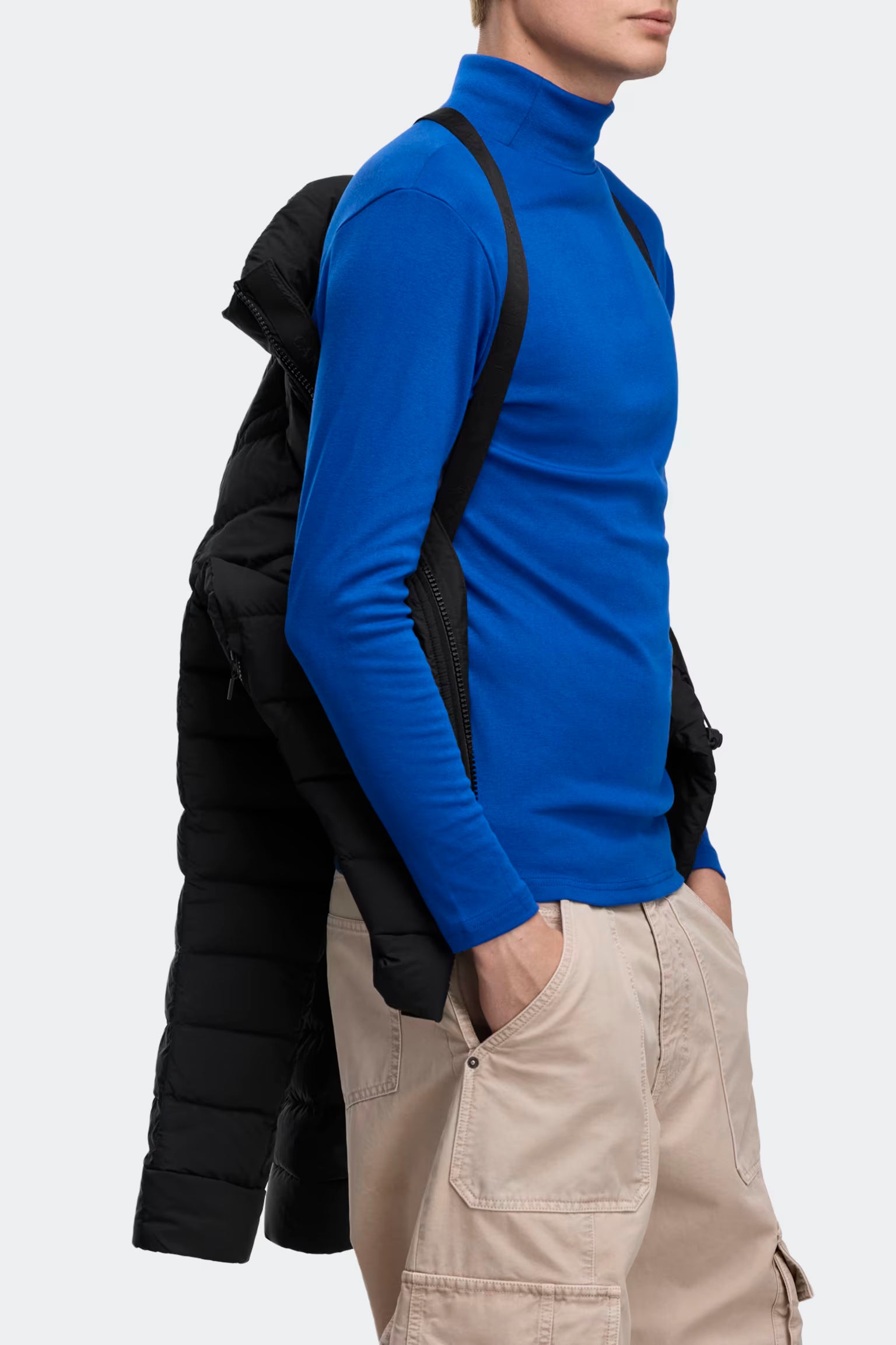 Canada Goose Men's Crofton Jacket EnduraLuxe Black Label- Black