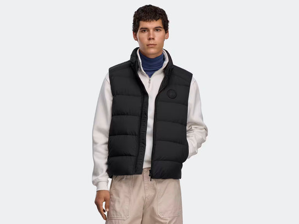 Canada Goose Men's Crofton Vest Enduraluxe Black Label - Black