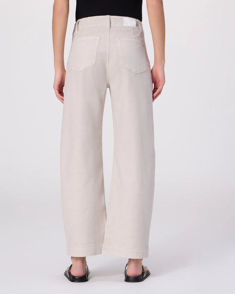 Paige Arellia Ankle Barrel Pant with Tie in Vintage Pumice Stone