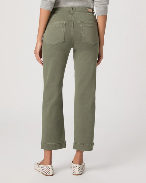 Paige Quincy Ankle Pant in Vintage Ivy Green