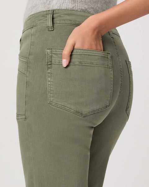 Paige Quincy Ankle Pant in Vintage Ivy Green