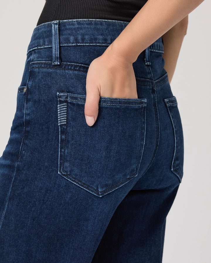 Paige Leenah 32"  Wide Leg Jean in Praline