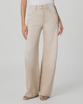 Paige Arellia 32" Barrel Jean in Soft Sepia