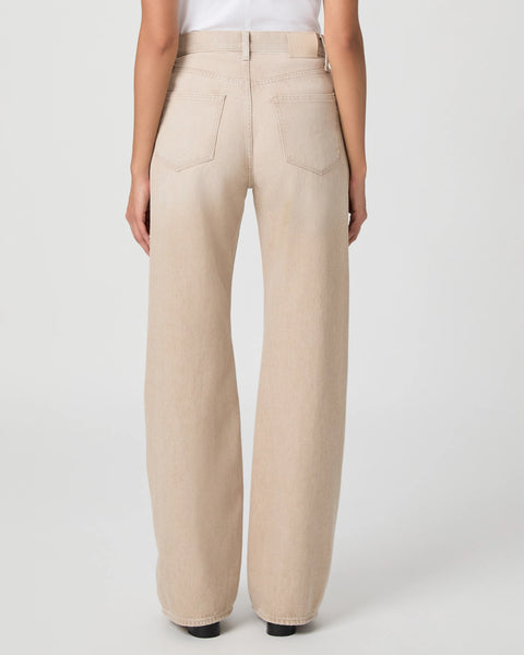 Paige Arellia 32" Barrel Jean in Soft Sepia