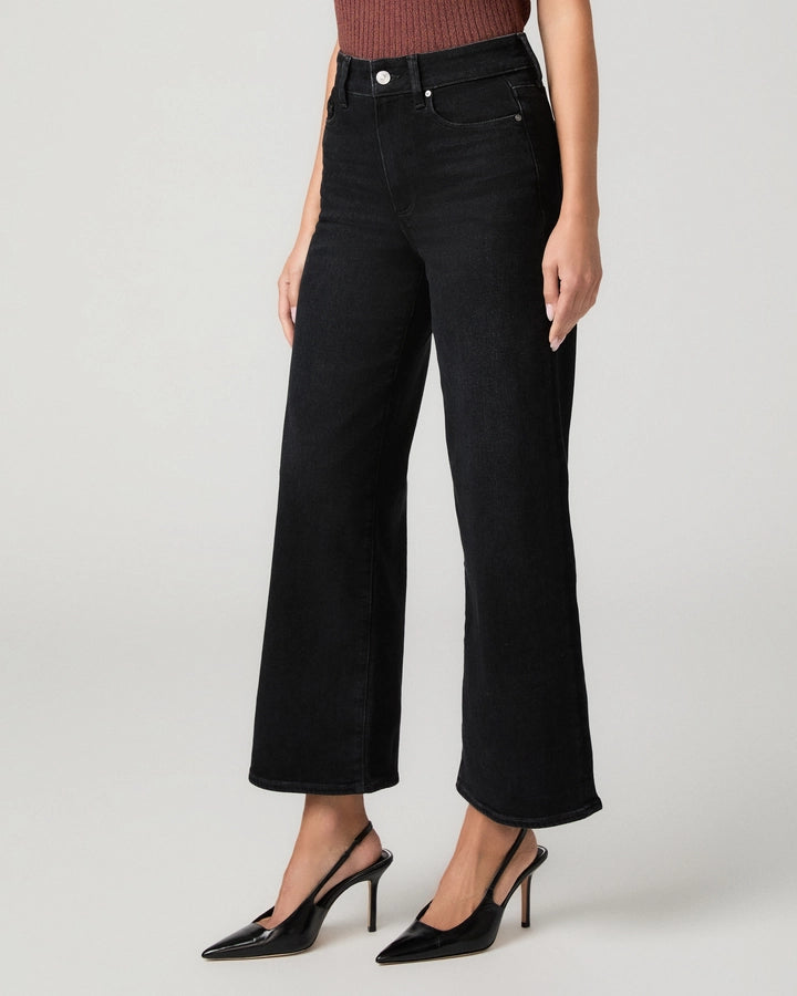 Paige Anessa Relaxed Wide Leg Jean in Yacht Club