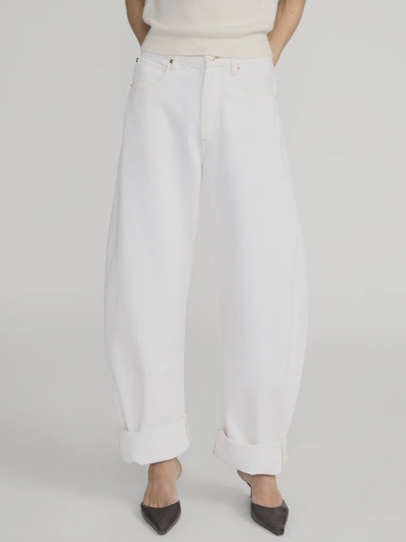 FRAME The Bubble Jean in Au Natural Clean