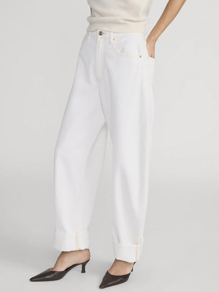 FRAME The Bubble Jean in Au Natural Clean