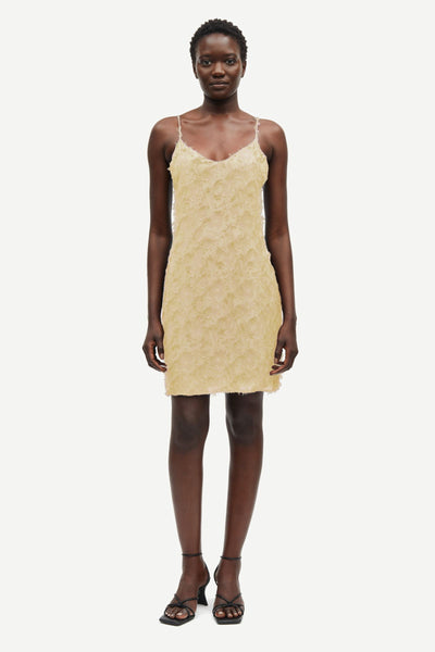 Samsoe Sacatalpa 15532 strappy dress in dusty yellow