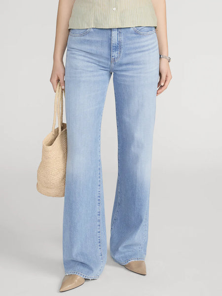 FRAME The Off Duty Stroll Relaxed Jean in Frey