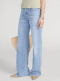 FRAME The Off Duty Stroll Relaxed Jean in Frey