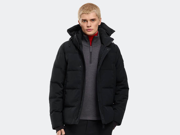 Canada Goose Men's Wyndham Parka Black Label - Black