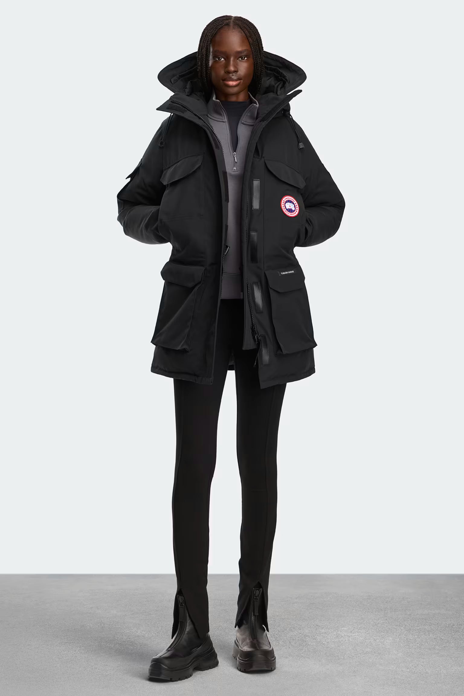 Canada Goose Women's Expedition Parka CR - Black