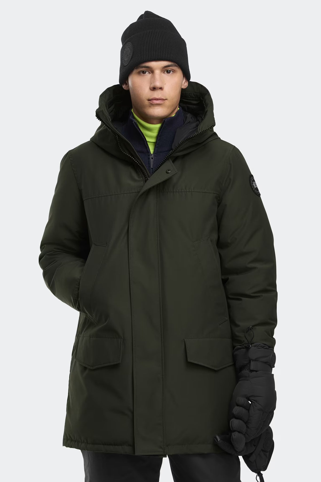 Canada Goose Men's Langford Parka Black Label - Volcano