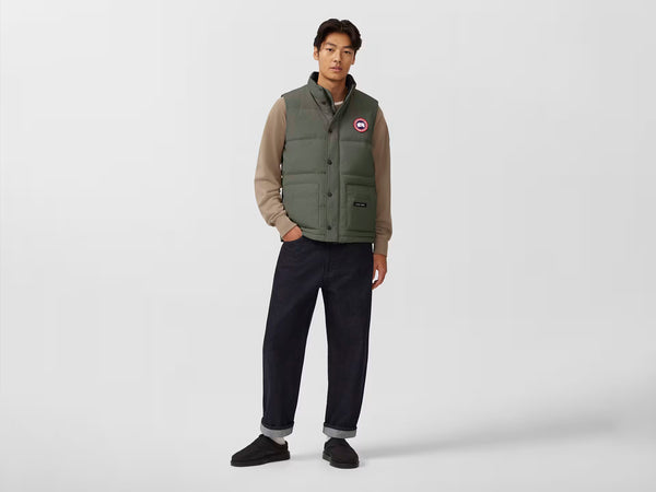 Canada Goose Men's Freestyle Crew Vest - Sagebrush