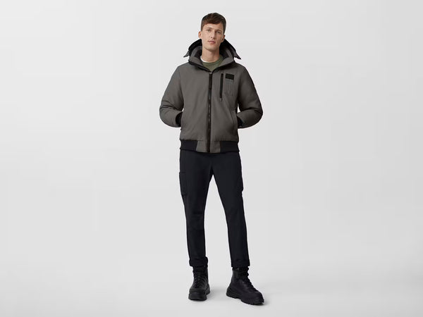 Canada Goose Men's Borden Bomber Black Label - Coastal Grey