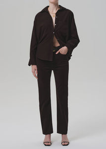 Citizens of Humanity Blaine High Rise Straight in Barrister Corduroy