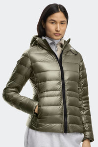 Canada Goose Women's Cypress Hoodie Black Label - Smokey Sage
