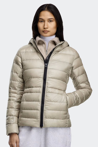 Canada Goose Women's Cypress Hoodie Black Label - Limestone
