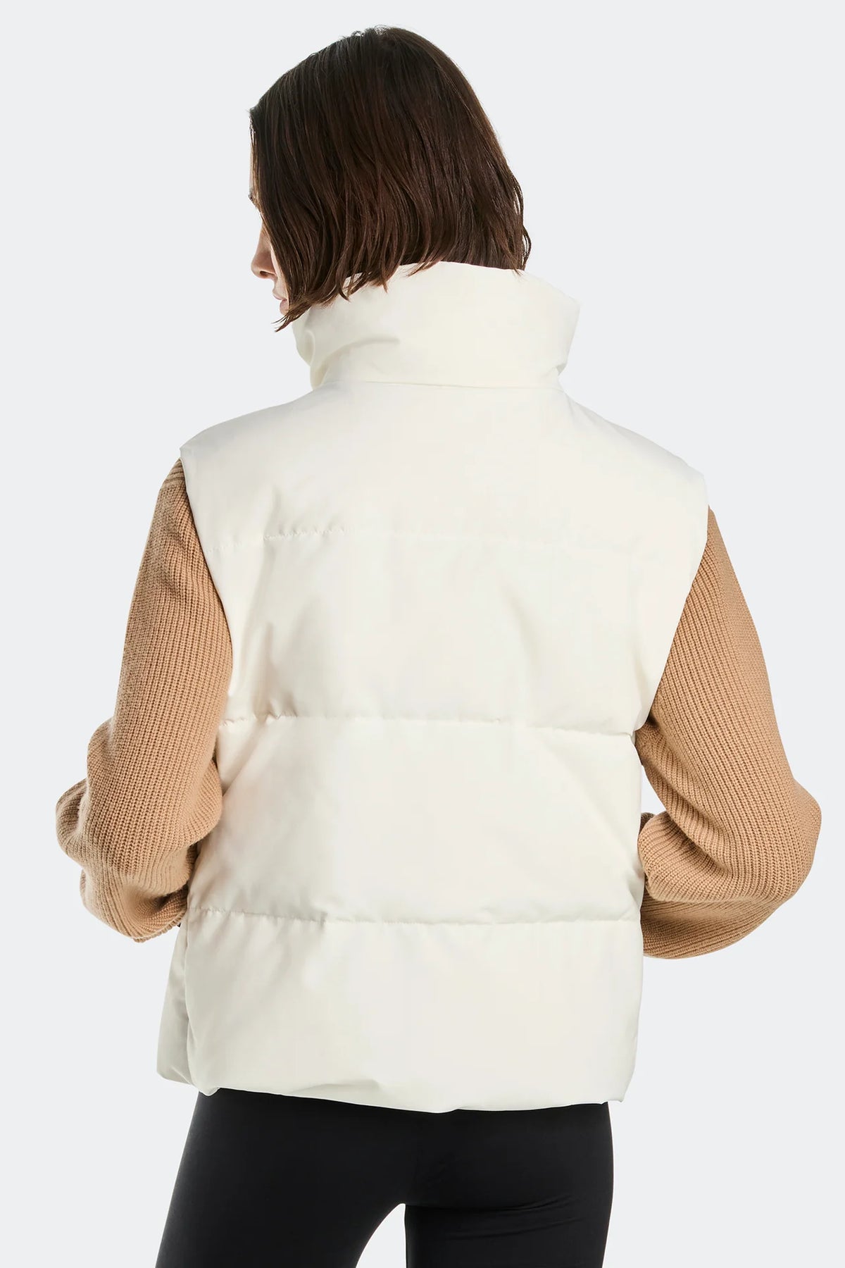 Canada Goose Women's Grandview Cropped Vest BD - North Star White