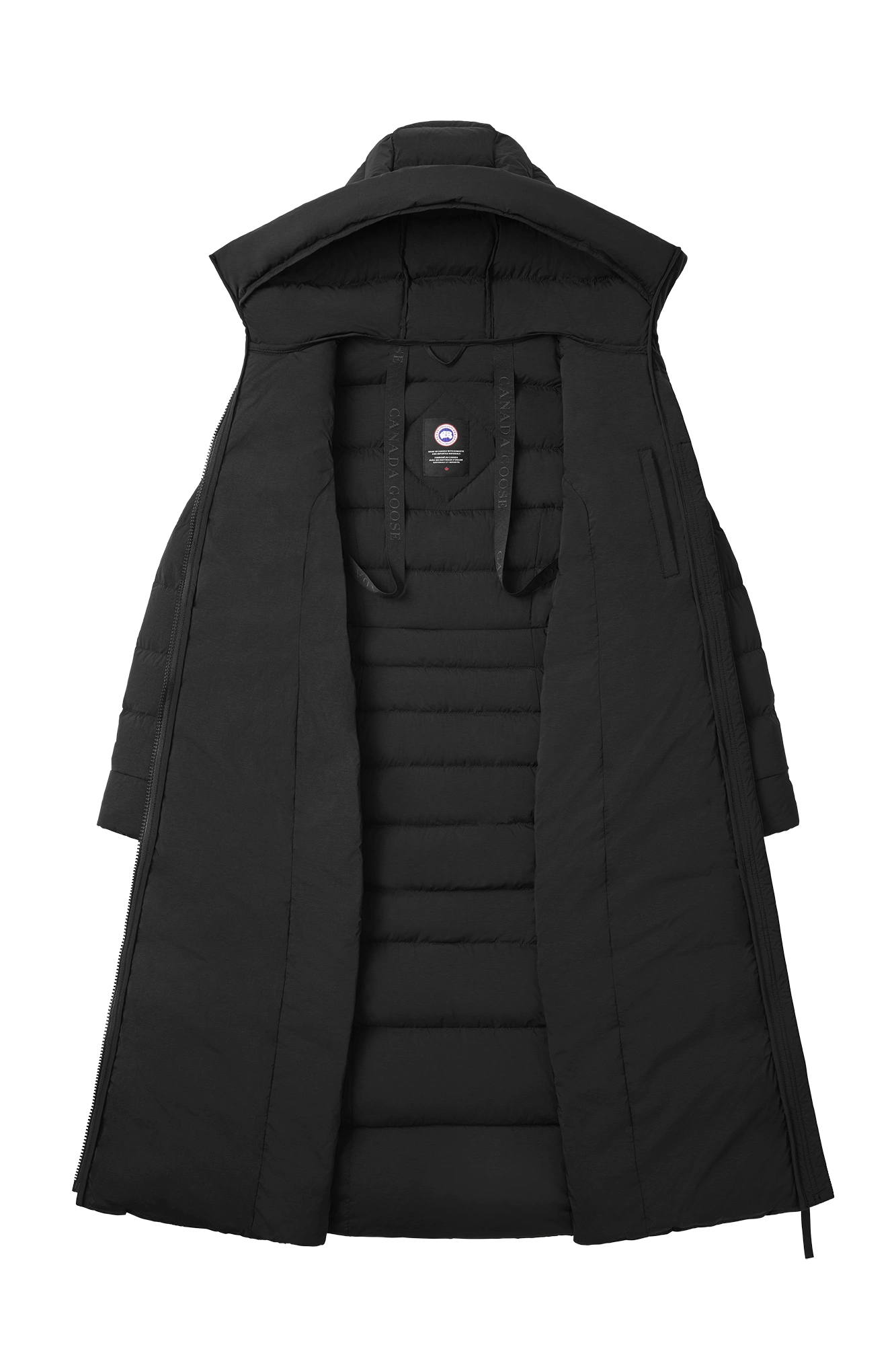 Canada Goose Women's Clair Long Coat Black Label - Black