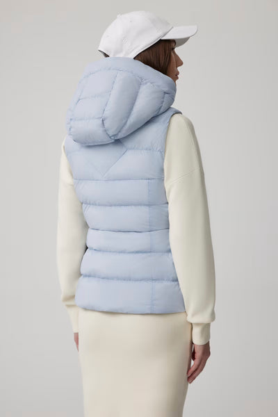 Canada Goose Women's Clair Vest White Label - Dawn Blue