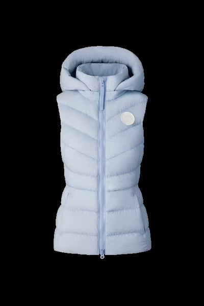 Canada Goose Women's Clair Vest White Label - Dawn Blue