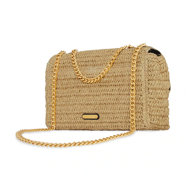 Rebecca Minkoff Edie Md Crossbody in Natural/Tawny