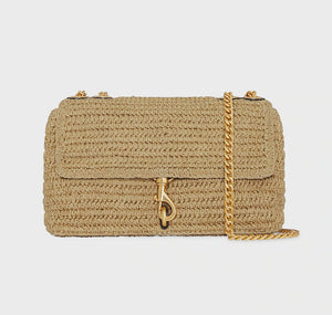 Rebecca Minkoff Edie Md Crossbody in Natural/Tawny