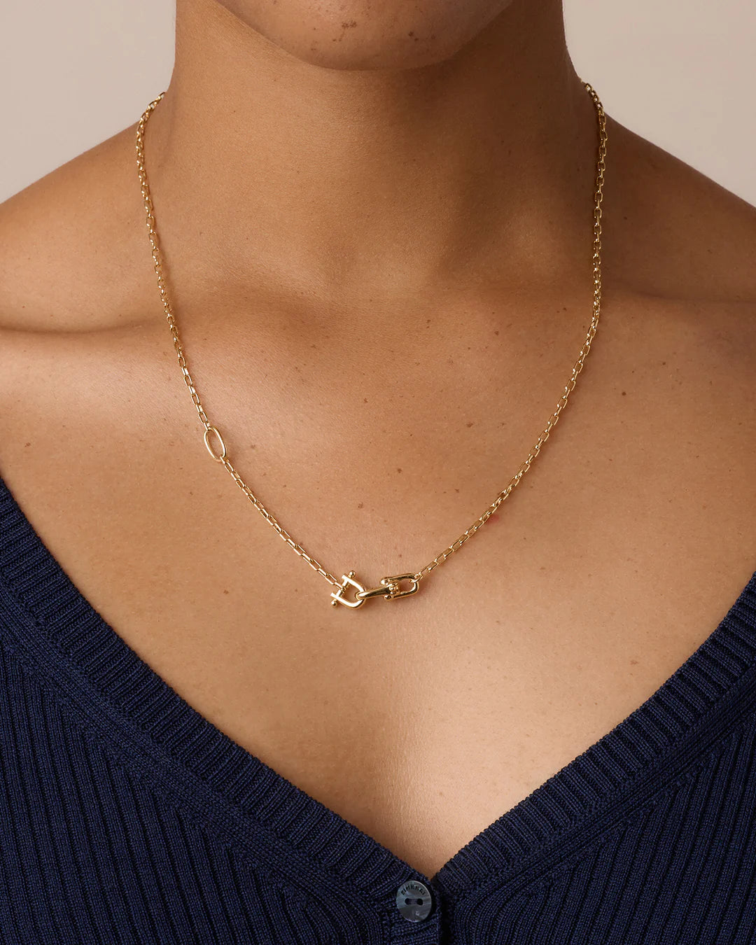 gorjana Atlas Delicate Lariat Necklace in Gold