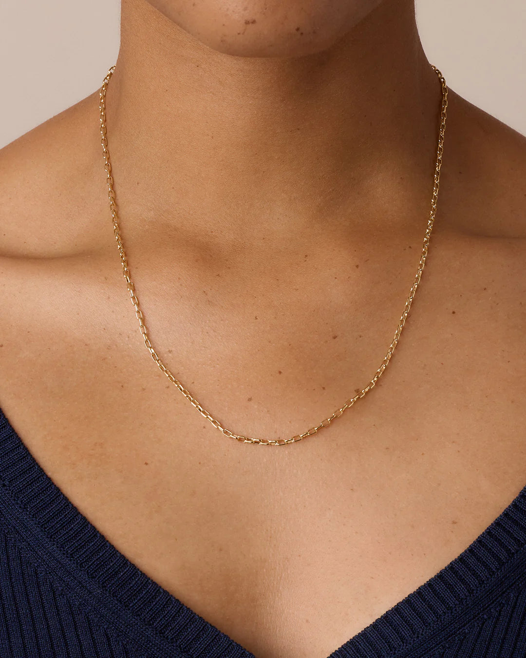 gorjana Atlas Delicate Lariat Necklace in Gold