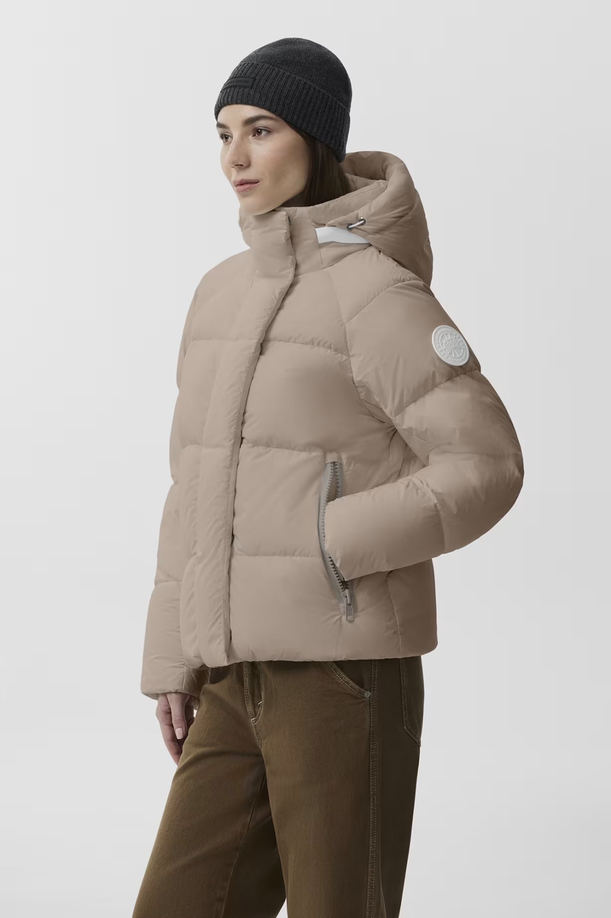 Canada Goose Women's Junction Parka Pastels- Limestone