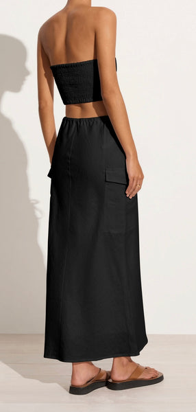 Faithfull Katala Skirt in Black