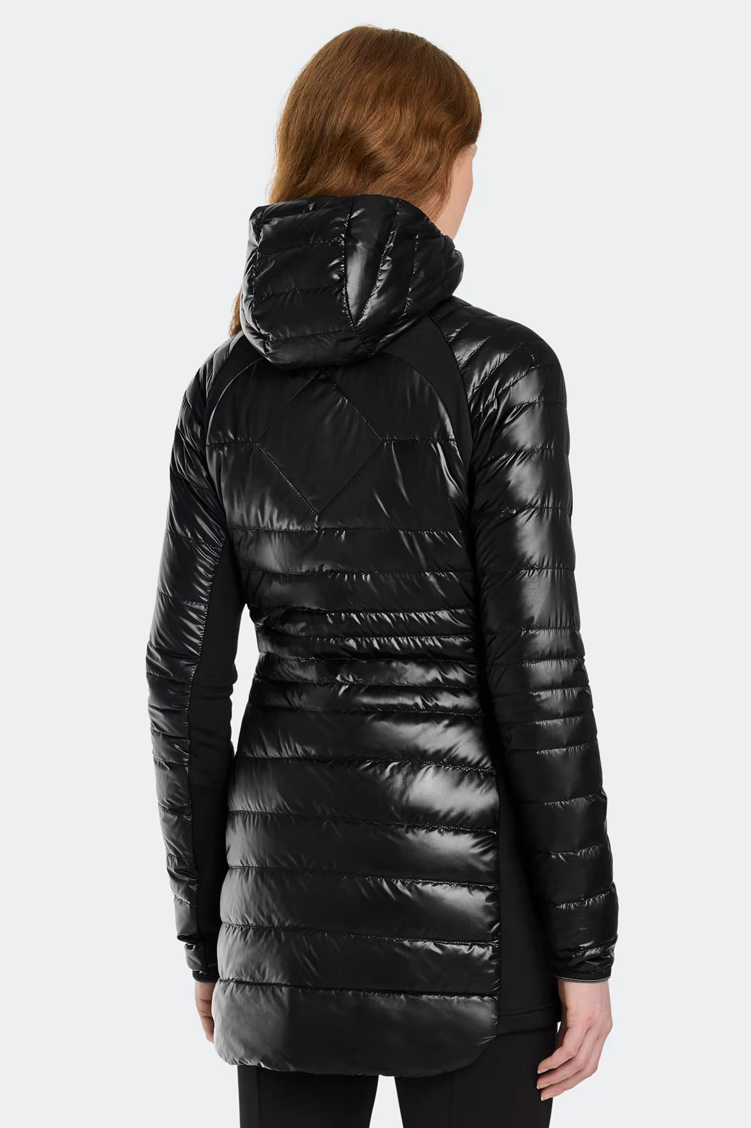 Canada Goose Women's Hybridge Lite Hooded Coat CR - Black