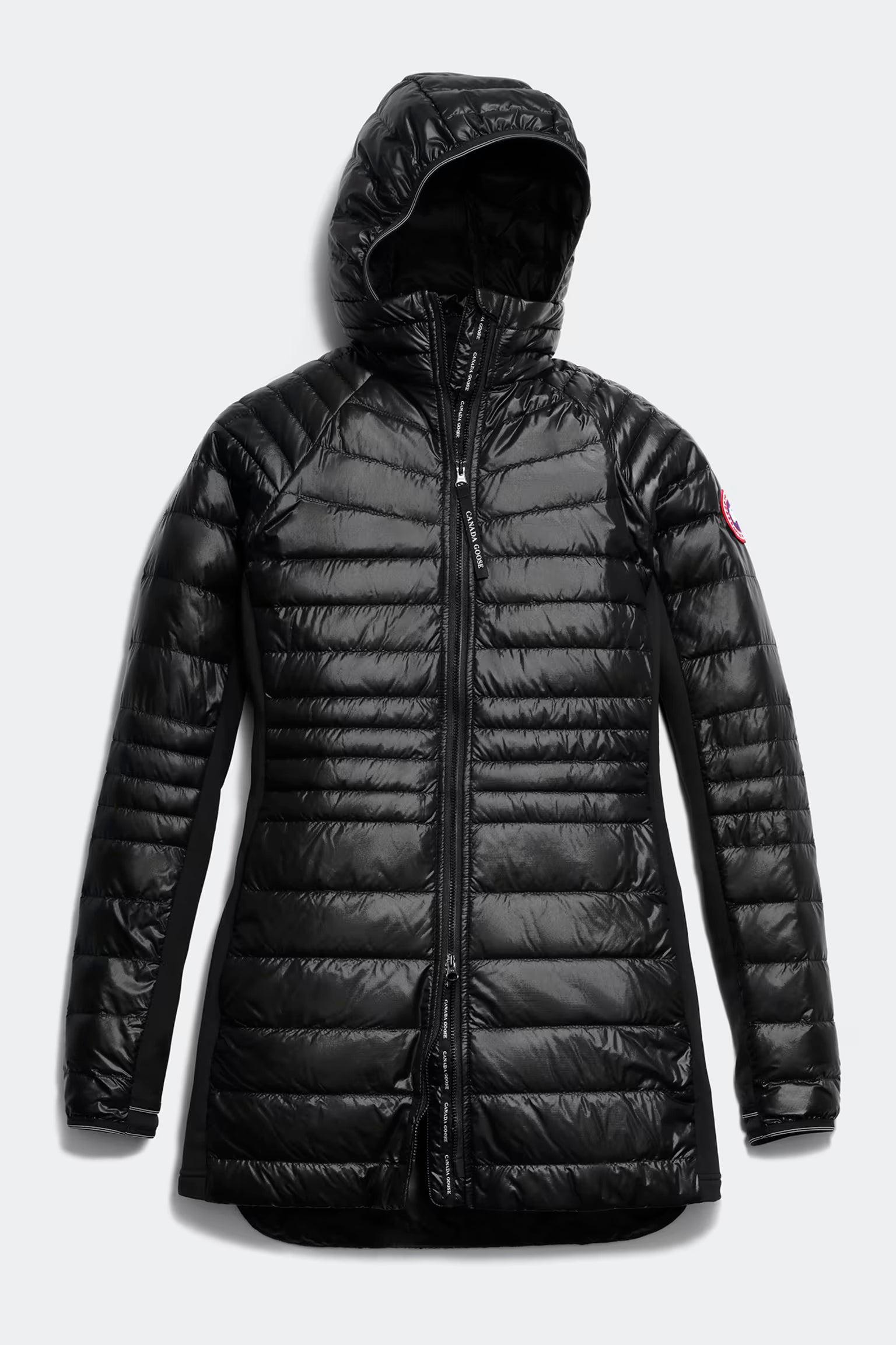 Canada Goose Women's Hybridge Lite Hooded Coat CR - Black