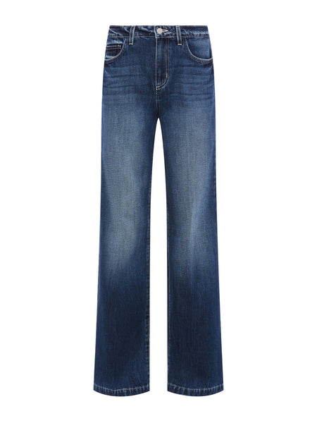 L'AGENCE Clayton High rise Wide Leg Pants in Orella