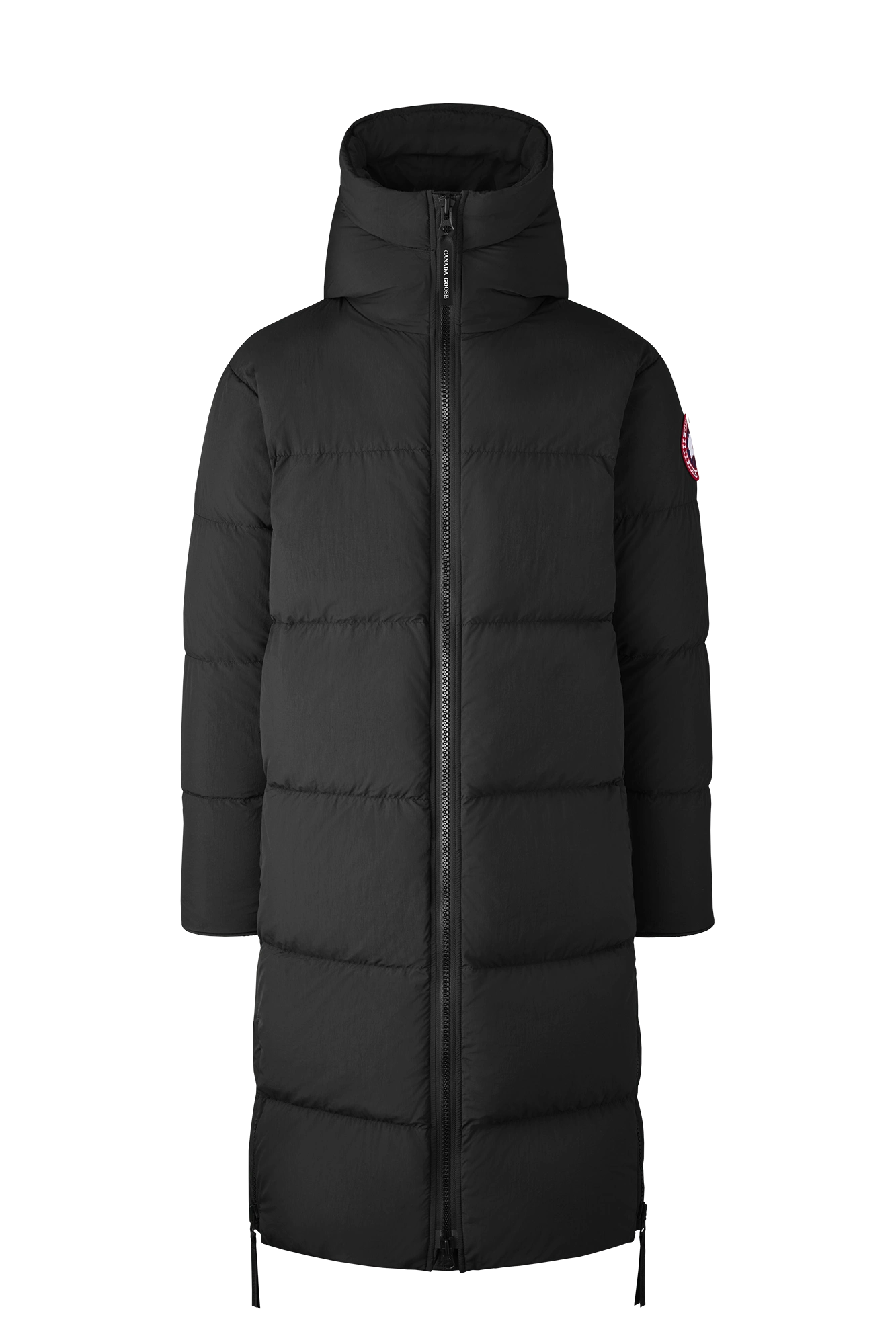 Canada Goose Men s Lawrence Long Puffer Black manhattan casuals