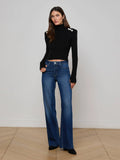 L'AGENCE Scottie Hi Rise Wide Leg jean in Marvista