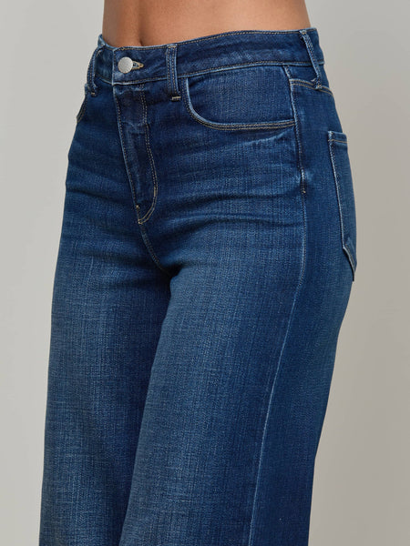 L'AGENCE Scottie Hi Rise Wide Leg jean in Marvista