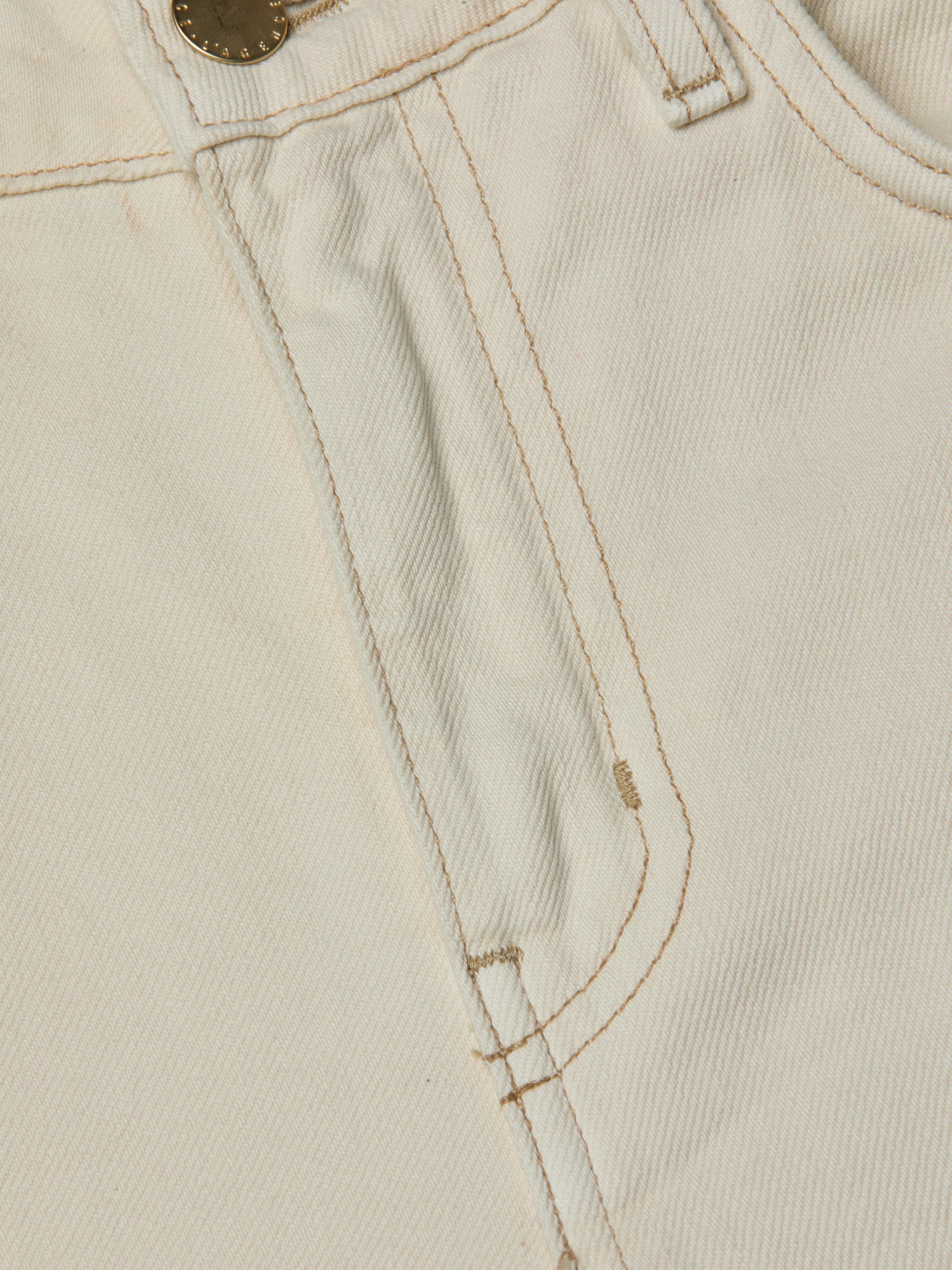 L'AGENCE Leighton UH/R Cuff Stovepipe Macadamia