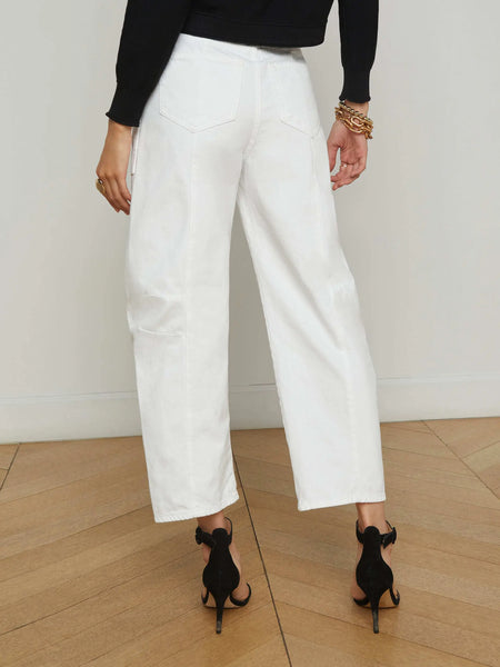 L'AGENCE Cody Rodeo Jean in Blanc