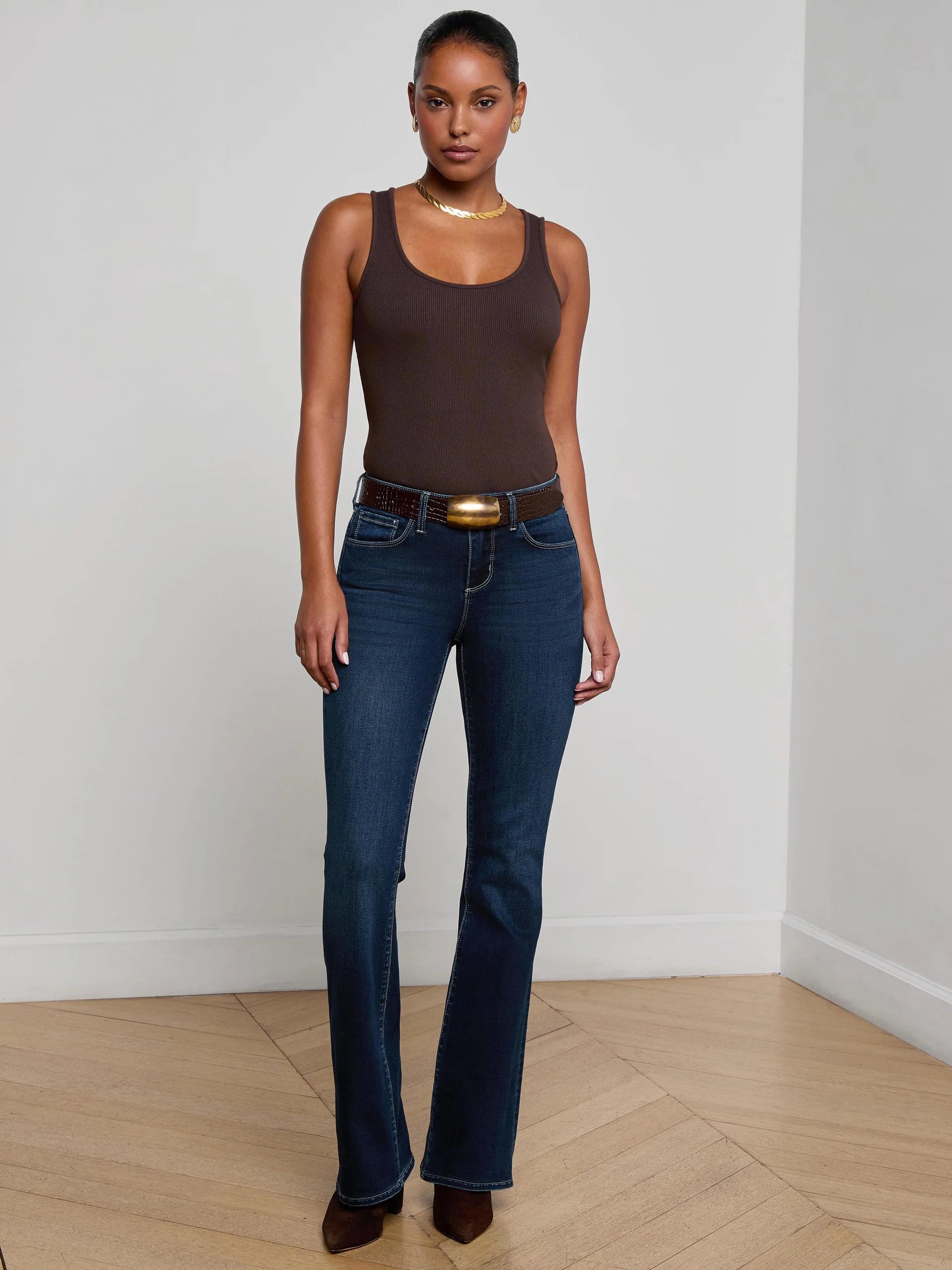 L'AGENCE Cara Low Rise Bootcut in Bolton