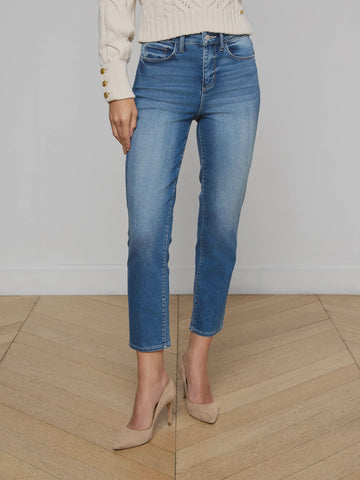 L'AGENCE Celestia Ultra H/R Slim Jean in Cambridge