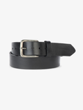 Brave Duccio belt in black with silver buckle