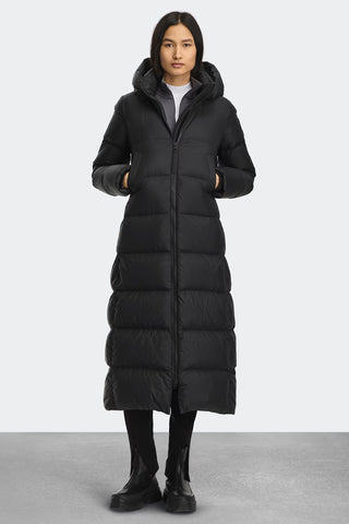 Canada Goose Women's Mystique Puffer Tonal Label - Black