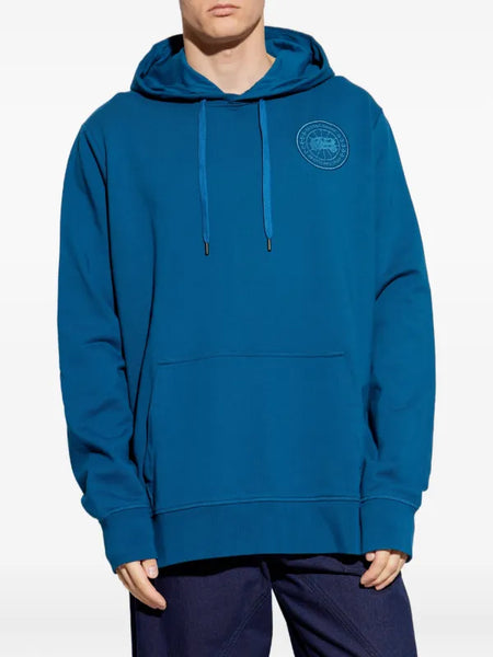 Canada Goose Men's Huron Hoody Embroidered - Guard Blue