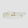 Brave Julane Belt in marble nappa with polished gold