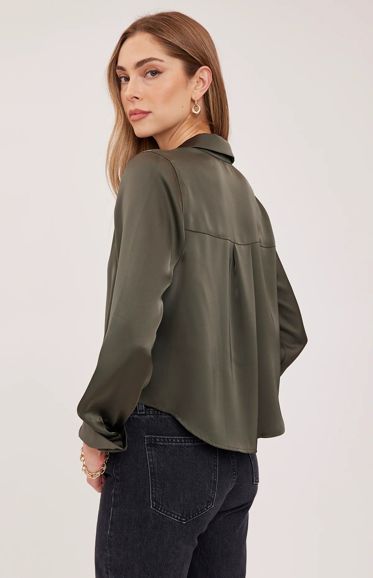 Gentle Fawn Leighton Blouse in Olive